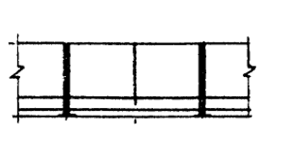 Серия 1.464.2-25.93 Фонари светоаэрационные одноярусные прямоугольные. Выпуск 1 Стальные конструкции фонарей с применением в покрытии стального профилированного настила высотой до 75 мм. Чертежи КM