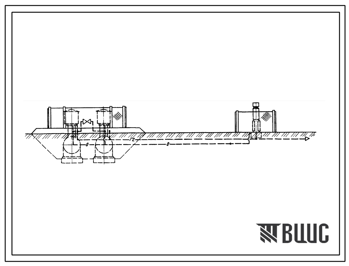 Типовой проект 905-1-7 Установка 2-х подземных резервуаров с 2-я регазификаторами системы инж. Карпюка