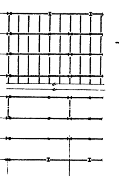 Серия Шифр 11-2537КМ Стальные конструкции каркасов типа Канск; одноэтажных производственных зданий с применением несущих рам из прокатных широкополочных и сварных двутавровых балок с шагом 12 м. Чертежи КМ