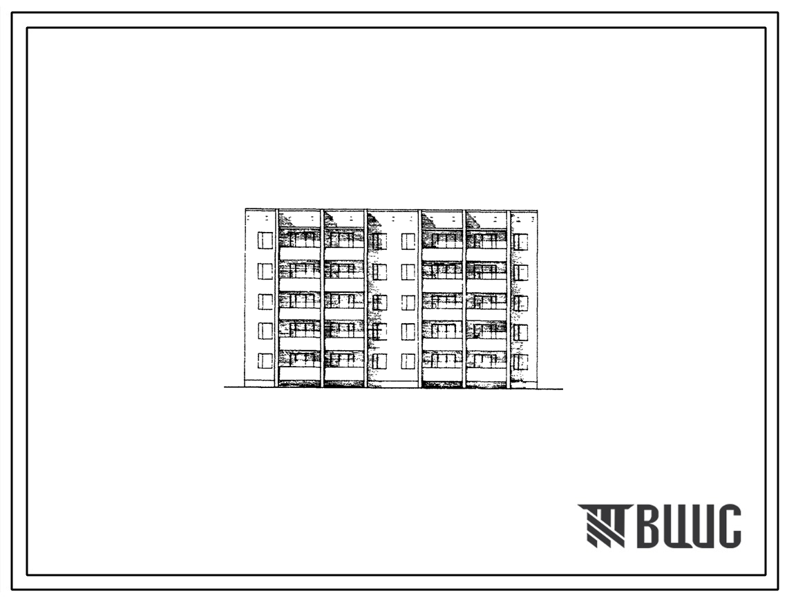 Типовой проект 86-07/1 Блок-секция пятиэтажная 20-квартирная (двухкомнатных 2Б-2; трехкомнатных 3А-18).