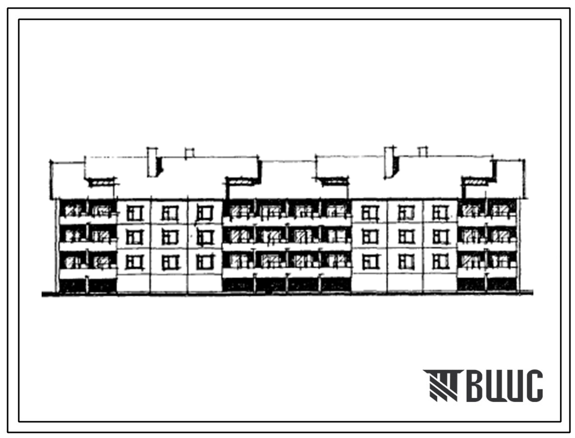 Типовой проект 111-121-131.13.87 3-этажный 24-квартирный жилой дом (для строительства в Ленинградской области)