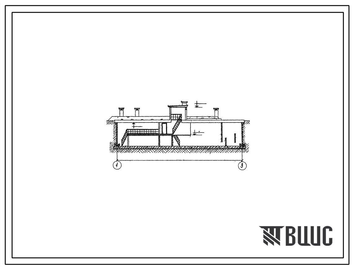 Типовой проект 902-2-299 Очистные сооружения для сточных вод от мойки автомобилей с расходом воды 30 л/сек при оборотном водоснабжении. Вариант для строительства в мокрых грунтах