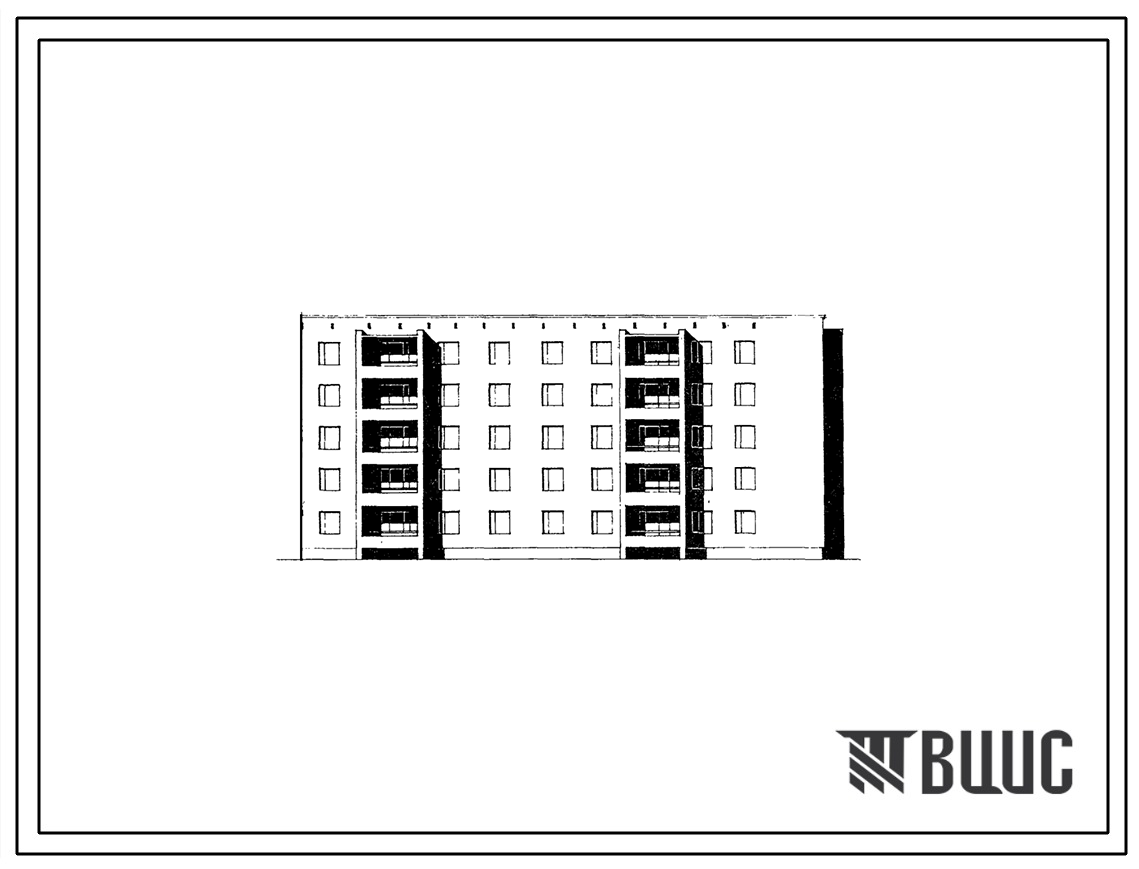 Типовой проект 86-022 5-этажная 34-квартирная блок-секция угловая правая 1Б.2Б.2Б-1Б.3А.3Б.3Б (однокомнатных 1Б-11, двухкомнатных 2Б-10, трехкомнатных 3А, 3Б-14) для строительства в 1В, 2В, 2Б и 2Г климатических подрайонах.