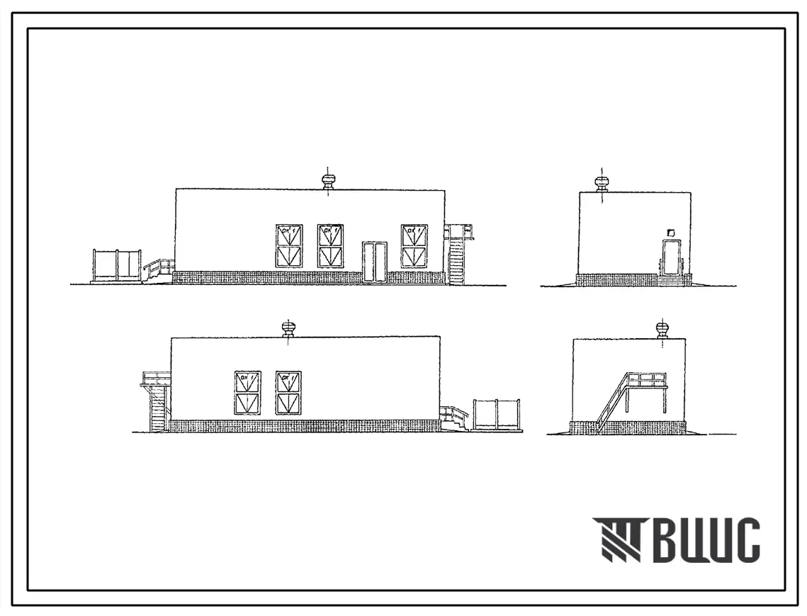 Типовой проект 902-5-33.86 Газосборный пункт метантенков объемом 5000 куб.м