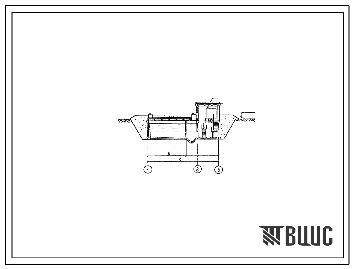 Типовой проект 901-3-198.84 Сооружения обработки промывной воды от контактных осветлителей для станции очистки воды поверхностных источников с содержанием взвешенных веществ до 150 мг/л производительностью 8,0 и 12,5 тыс. м3/сут