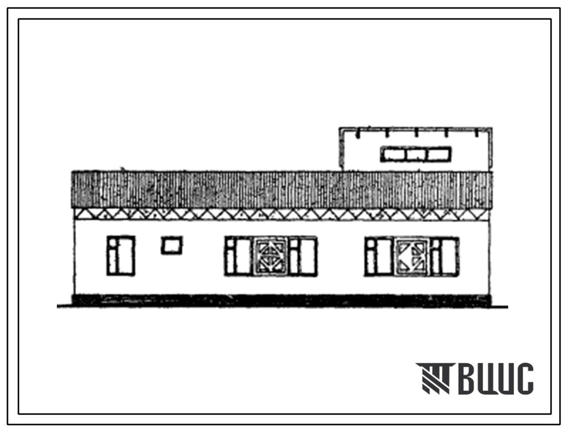 Типовой проект 184-000-531.13.86 Одноэтажный одноквартирный жилой дом с 6-комнатной квартирой для индивидуальных застройщиков (северная подзона Узбекской ССР)