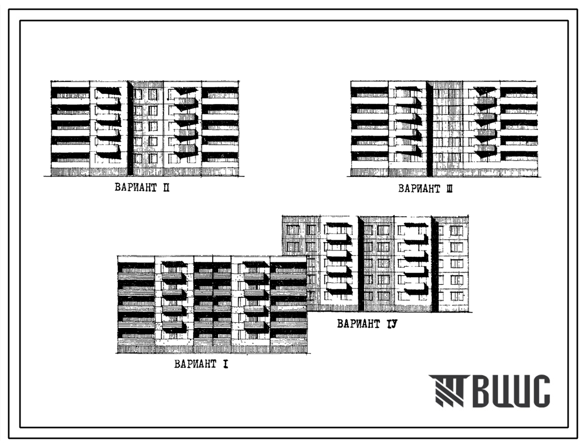 Типовой проект 75-03 Пятиэтажная рядовая блок-секция на 30 квартир (однокомнатных 1Б-10, двухкомнатных 2Б-10, трехкомнатных 3А-10). Для строительства в 1В, 2Б, 2В, 2Г, 3А и 3В климатических подрайонах.