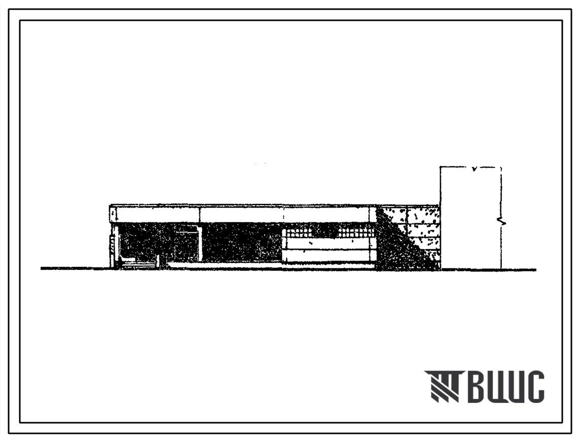 Типовой проект 272-32-41сп Блоки-здания предприятий обслуживания населения, пристраиваемые к жилым домам (с шестью технологическими планировками)