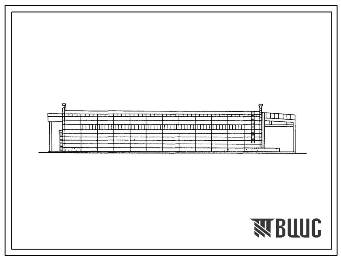 Типовой проект 709-191 Блок складов комплектации электрооборудования с годовым товарооборотом 2 млн.рублей.