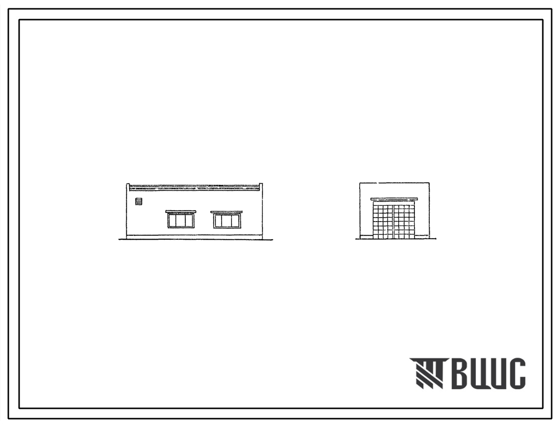 Типовой проект 902-2-368.83 Здание решеток с 3 механизированными решетками типа РМУ-3. Вариант с вывозом отбросов