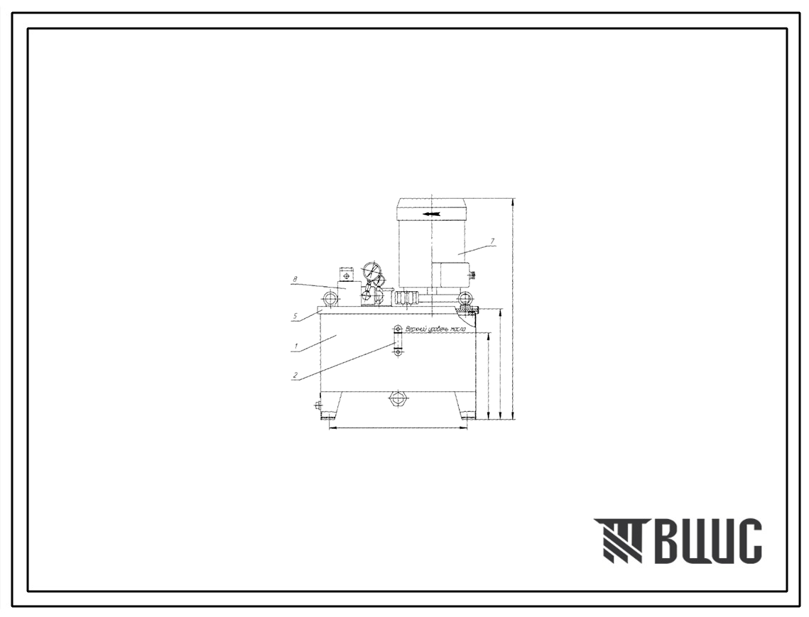 Шифр СВ-М1С-25-ВИ-4-8,8-(УХЛ4) Гидростанция СВ-М1С-25-ВИ-4-8,8-(УХЛ4)