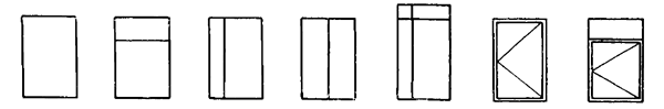 Состав Серия 1.236.4-8 Окна и балконные двери из алюминиевых сплавов для общественных зданий. Выпуск 1 Окна и балконные двери с одинарным и двойным остеклением (стеклопакет) в одинарном переплете. Чертежи КМ