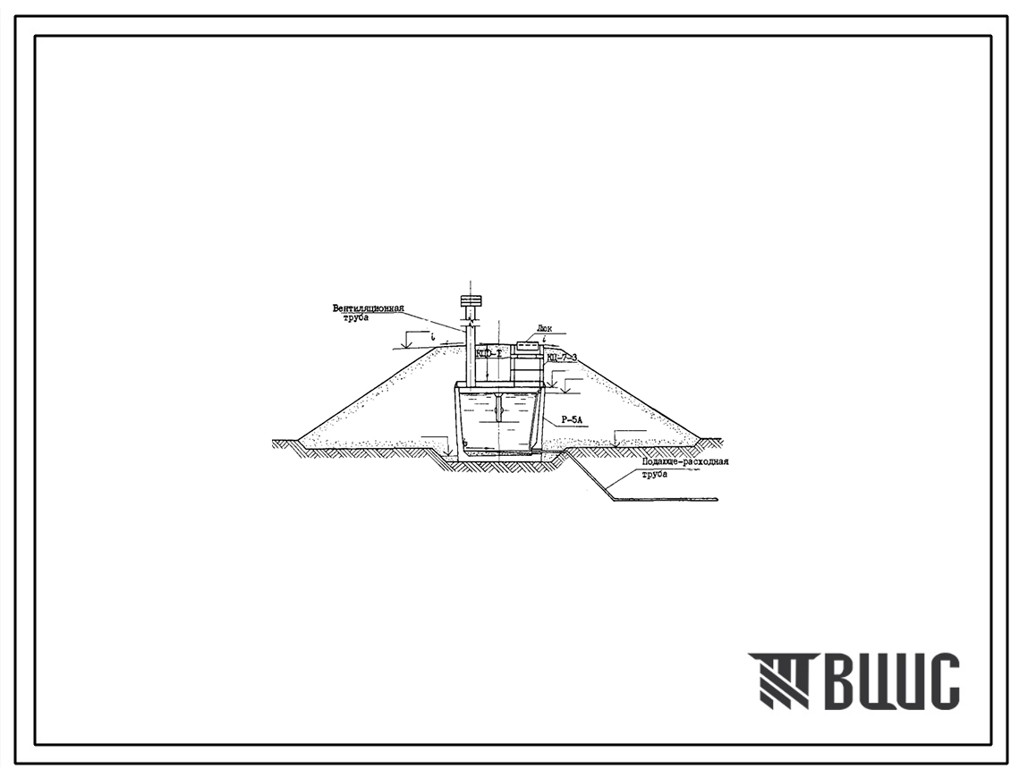 Типовой проект 901-4-55 Резервуары для воды емкостью 5, 10, 15, 20 и 25 м3