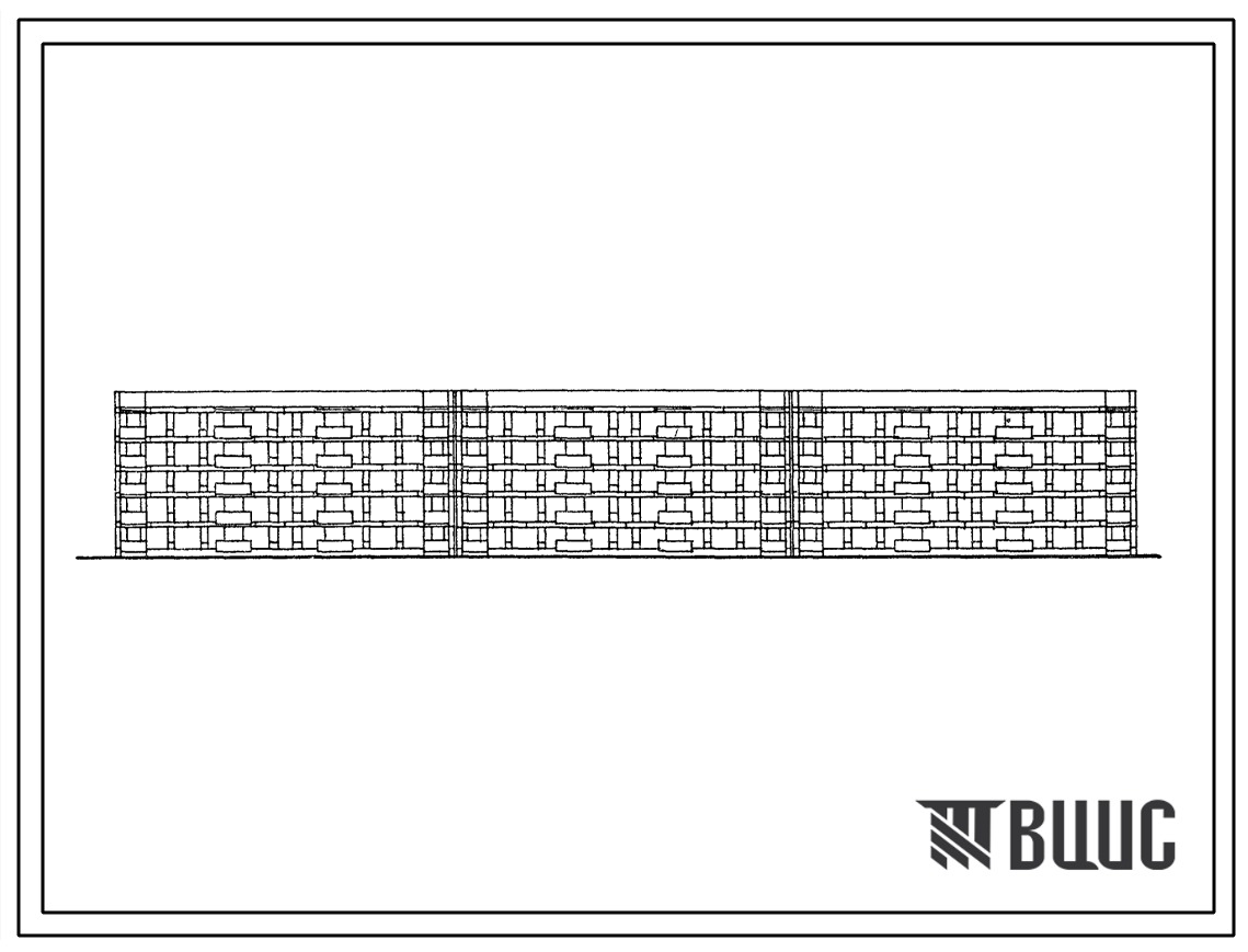 Типовой проект 113-87-70.2.87 Пятиэтажный шестисекционный жилой дом на 89 квартир /вариант проекта с подвалом на отм. -5,560, т.п. 113-87-70.3.87/