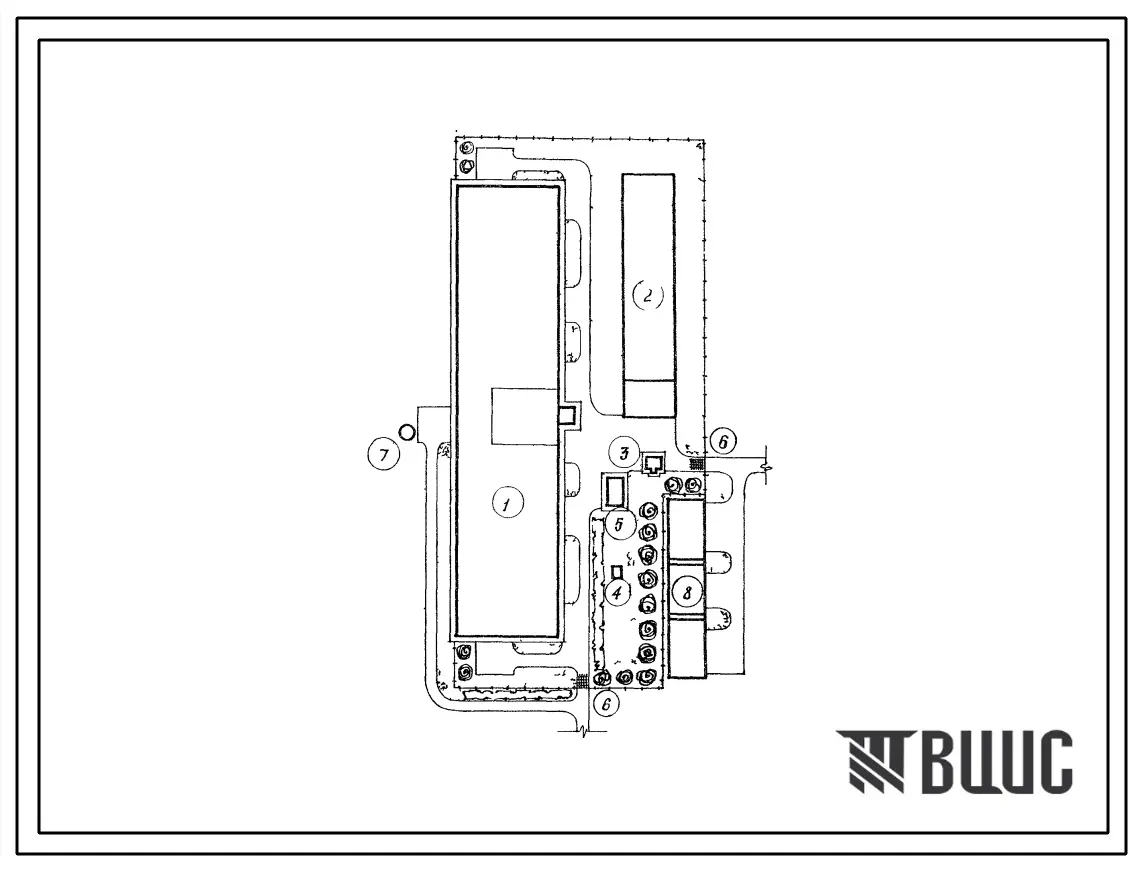 Типовой проект 802-188 Свинарник-откормочник на 6000 голов