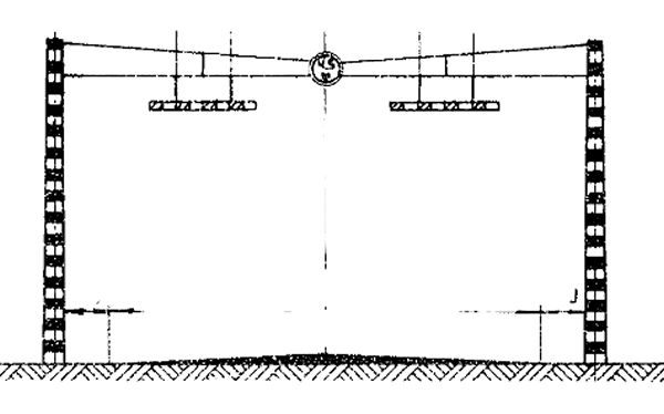 Серия 3.501.9-122 Габаритные ворота у переездов железнодорожных электрифицированных линий