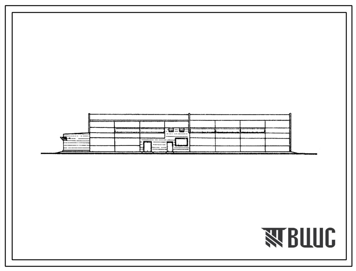 Типовой проект 709-87 Такелажный склад с ремонтной мастерской для единовременного хранения 400 т такелажа.