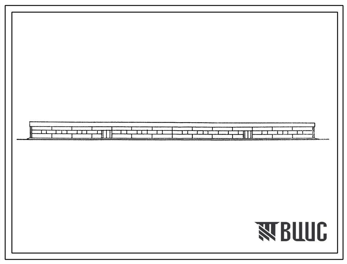 Типовой проект 803-2-15.83 Овчарня на 1000 каракульских маток (в стоечно-балочных конструкциях, стены панельные)