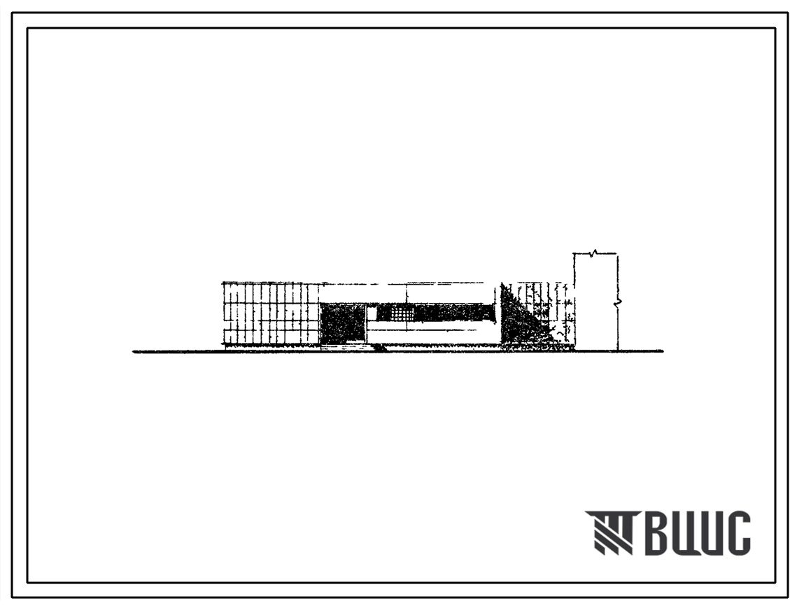Типовой проект 272-32-44сп Блоки-здания предприятий обслуживания населения, пристраиваемые к жилым домам (с шестью технологическими планировками), в конструкциях серии ИИС-04
