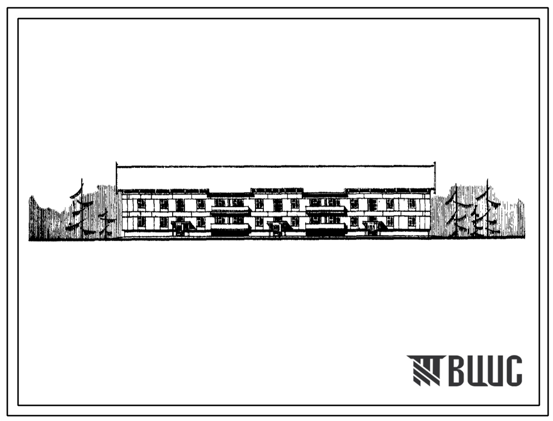Типовой проект 113-24-82 Двухэтажный трехсекционный жилой дом на 16 квартир (однокомнатных 1Б — 4, двухкомнатных 2Б — 4, трехкомнатных 3А — 2, 3Б — 4, четырехкомнатных 4Б — 2). Для строительства во II и III климатических районах.
