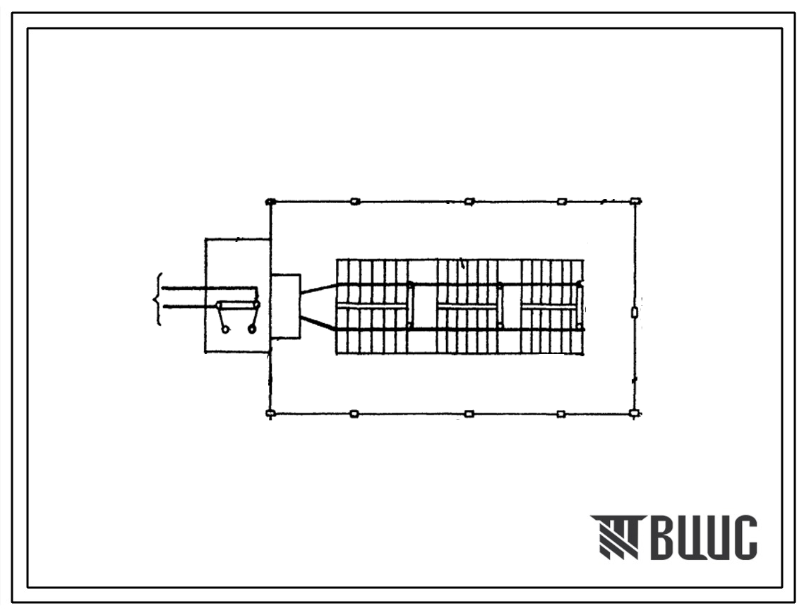 Типовой проект 501-74 Установка для компенсации реактивной мощности ртутно-выпрямительных агрегатов тяговых подстанций постоянного тока.