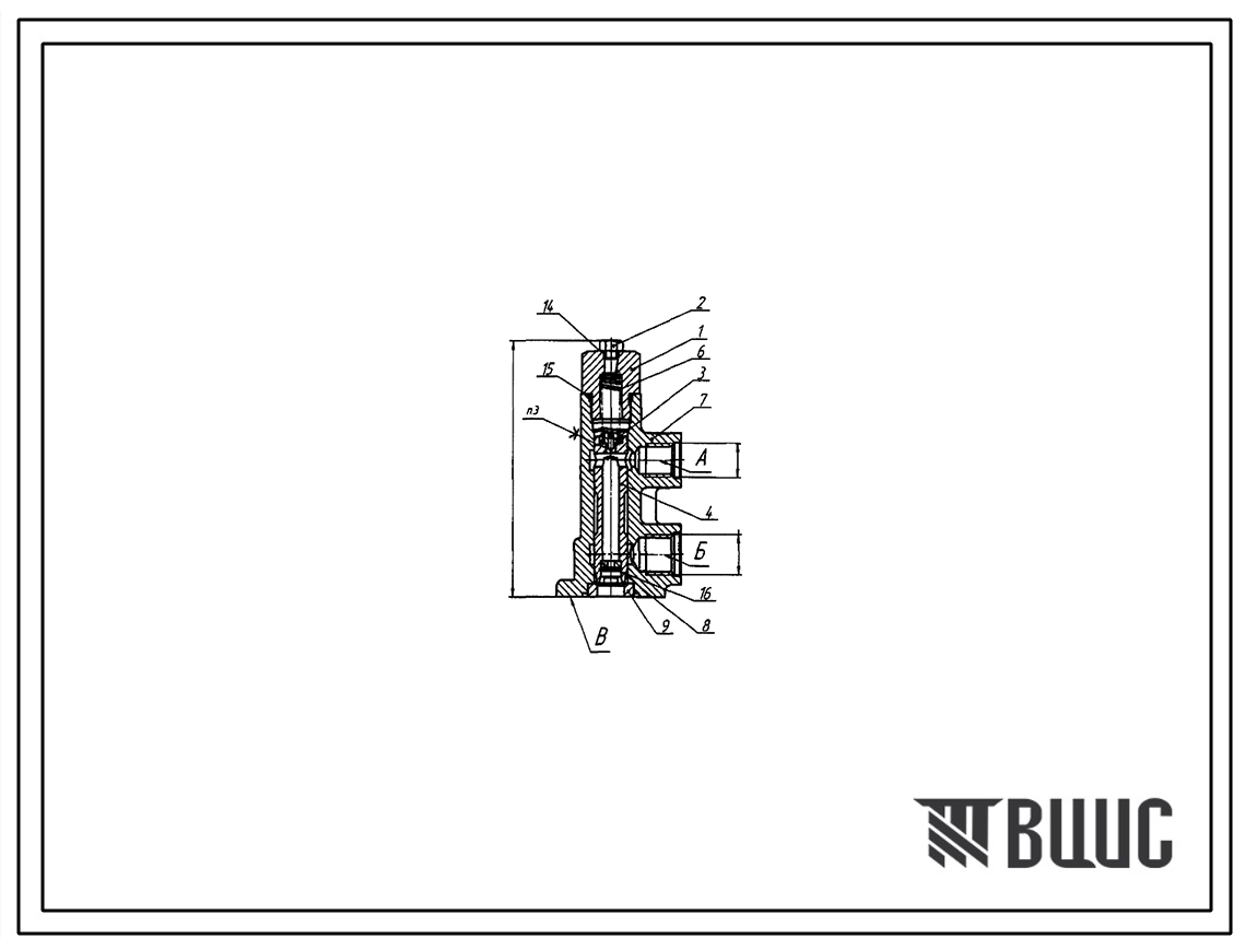 Шифр Т160-34.08.040 Клапан потока Т160-34.08.040