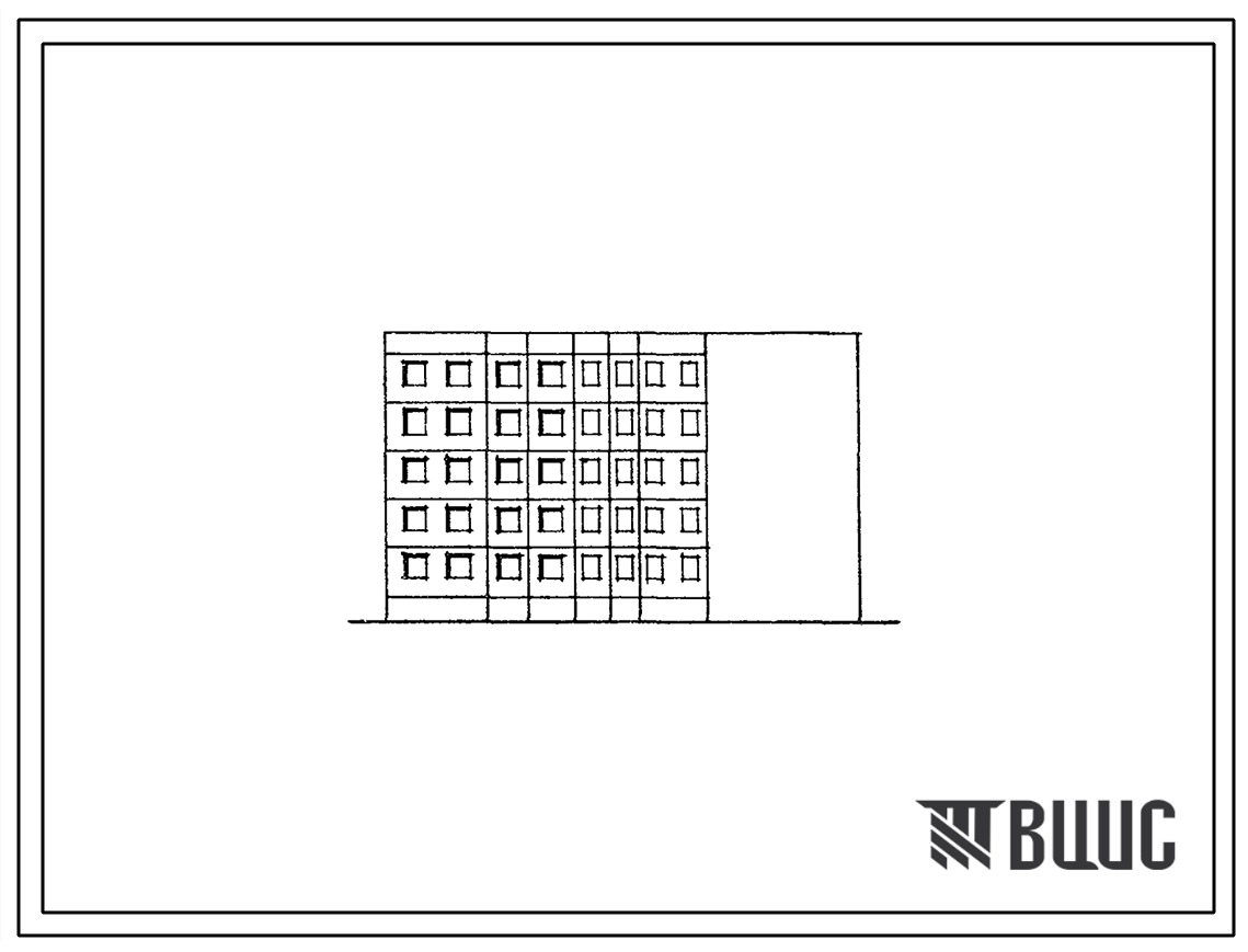 Типовой проект 84-021/1 Блок-секция пятиэтажная 20-квартирная поворотная с внутренним углом 135? с шагом поперечных стен 2,4 и 3,6 м для строительства в IВ климатическом подрайоне, II и III климатических районах.