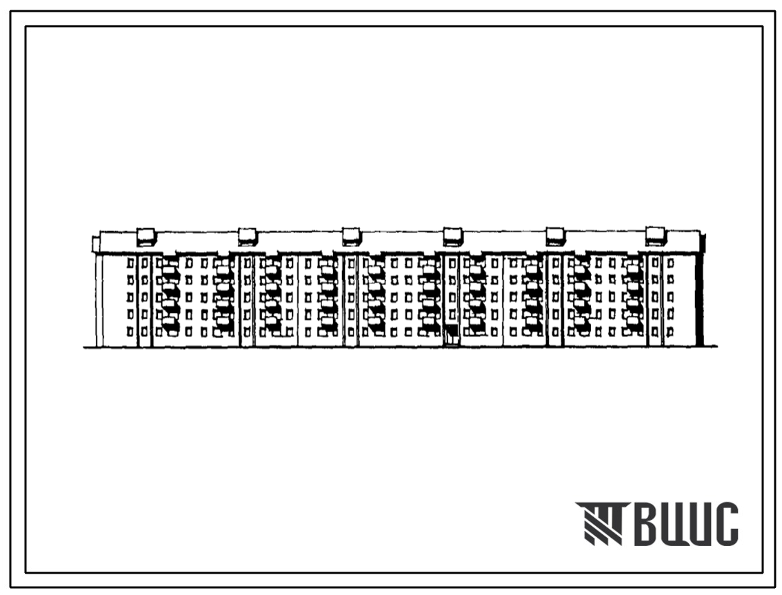Типовой проект 114-114-12с.85 Дом 5-этажный 6-секционный 110-квартирный