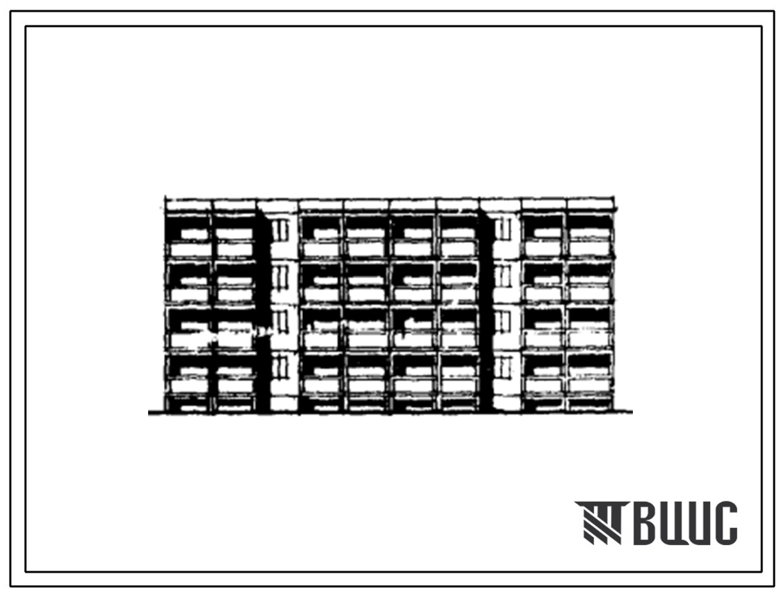 Типовой проект ТДСК-71А/77-03сп/1 Блок-секция четырехэтажная 16-квартирная рядовая (трехкомнатных 3Б — 8, четырехкомнатных 4Б — 8).