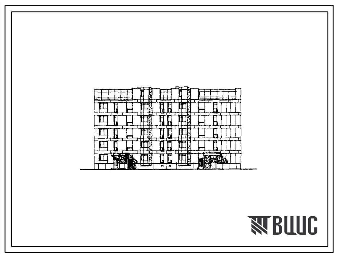 Типовой проект 123-018 Блок-секция пятиэтажная 30 квартирная торцевая левая (однокомнатных 1Б — 10, двухкомнатных 2Б — 11, трехкомнатных 3Б — 5, четырехкомнатных 4Б — 4). Для строительства в IА, IБ, IГ климатических подрайонах.