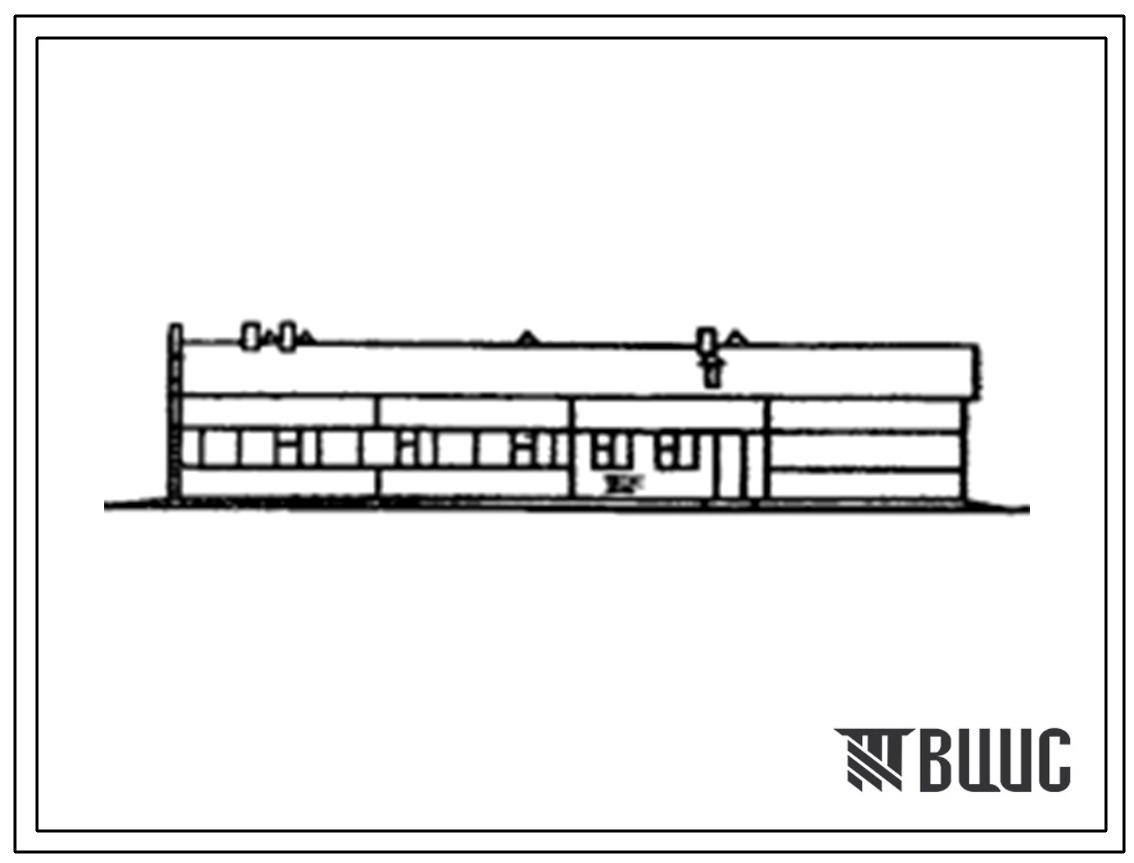 Типовой проект 803-9-27.84 Здание подсобно-вспомогательного назначения для овцеферм на 5-9 тыс.маток (стены панельные).