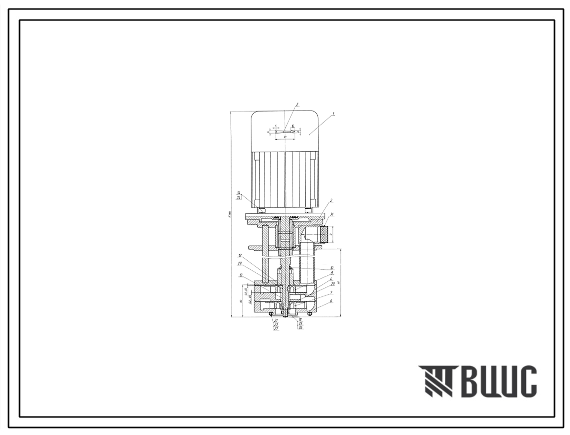 Шифр БХ14-53.00.000;БХ14-54.00.000;БХ14-55.00.000 Электронасос БХ14-53.00.000;БХ14-54.00.000;БХ14-55.00.000