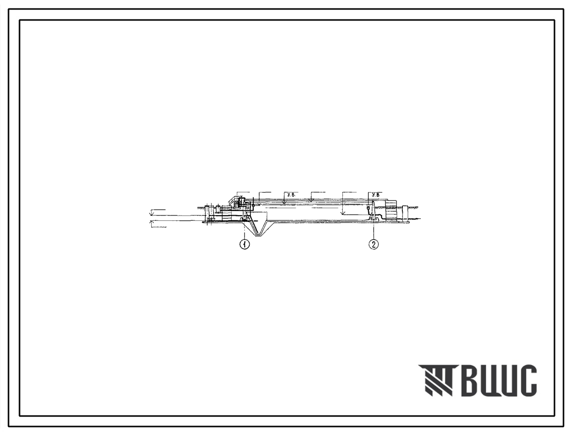 Типовой проект 902-2-387.85 Отстойники горизонтальные первичные шириной 9 м (6 отделений). Производительность 70 тыс. м3/сут