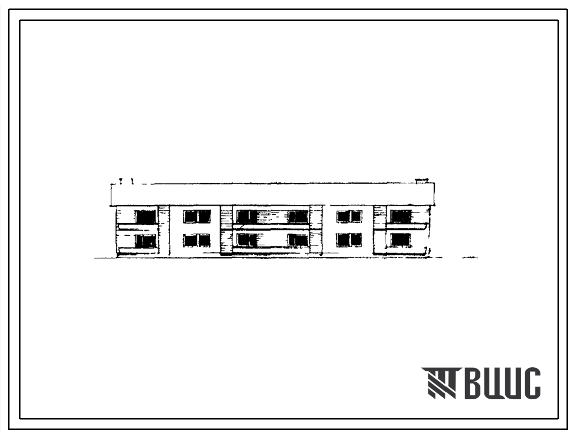 Типовой проект 114-52-101С Двухсекционный двухэтажный жилой дом на 8 квартир (однакомнатнытных-2, двухкомнатных-4, трехкомнатных-2). Для строительства в 3 строительно-климатической зоне, в районах с сейсмичностью 9 баллов.