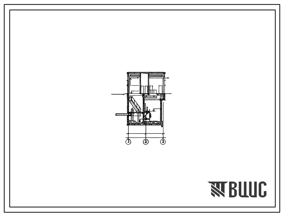 Типовой проект 902-1-59 Канализационная насосная станция производительностью 230 - 432 куб. м/час, напором 7,6 - 46 м при глубине заложения подводящего коллектора 4,0; 5,5 и 7,0 м