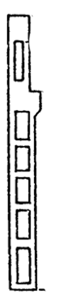 Состав Серия 1.424.1-10 Колонны железобетонные двухветвевого сечения с проходами в уровне крановых путей для одноэтажных производственных зданий высотой 15,6; 16,8 и 18,0 м с мостовыми опорными кранами грузоподъемностью до 50 т. Выпуск 2 Арматурные и закладные и