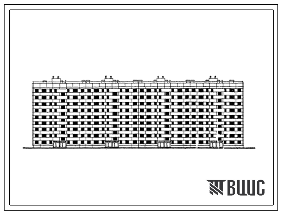 Типовой проект 1-468Б-21  Девятиэтажный четырехсекционный дом на 144 квартиры (двухкомнатных малых  18, двухкомнатных 54, трехкомнатных малых  18, трехкомнатных  36, четырехкомнатных  18).Для строительства во II строительно-климатической зоне. Стены из яч