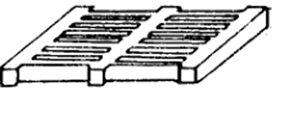 Фасады Серия Шифр В 019 Железобетонные решетчатые плиты для вентиляционных каналов овощекартофелехранилищ. Рабочие чертежи