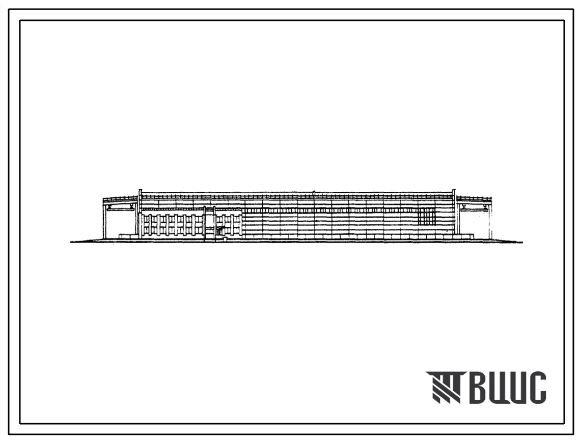 Типовой проект 709-159 Блок складов емкостью 4400 т межобластной базы снабжения «Сельхозтехника» с товарооборотом 15 млн. рублей в год.