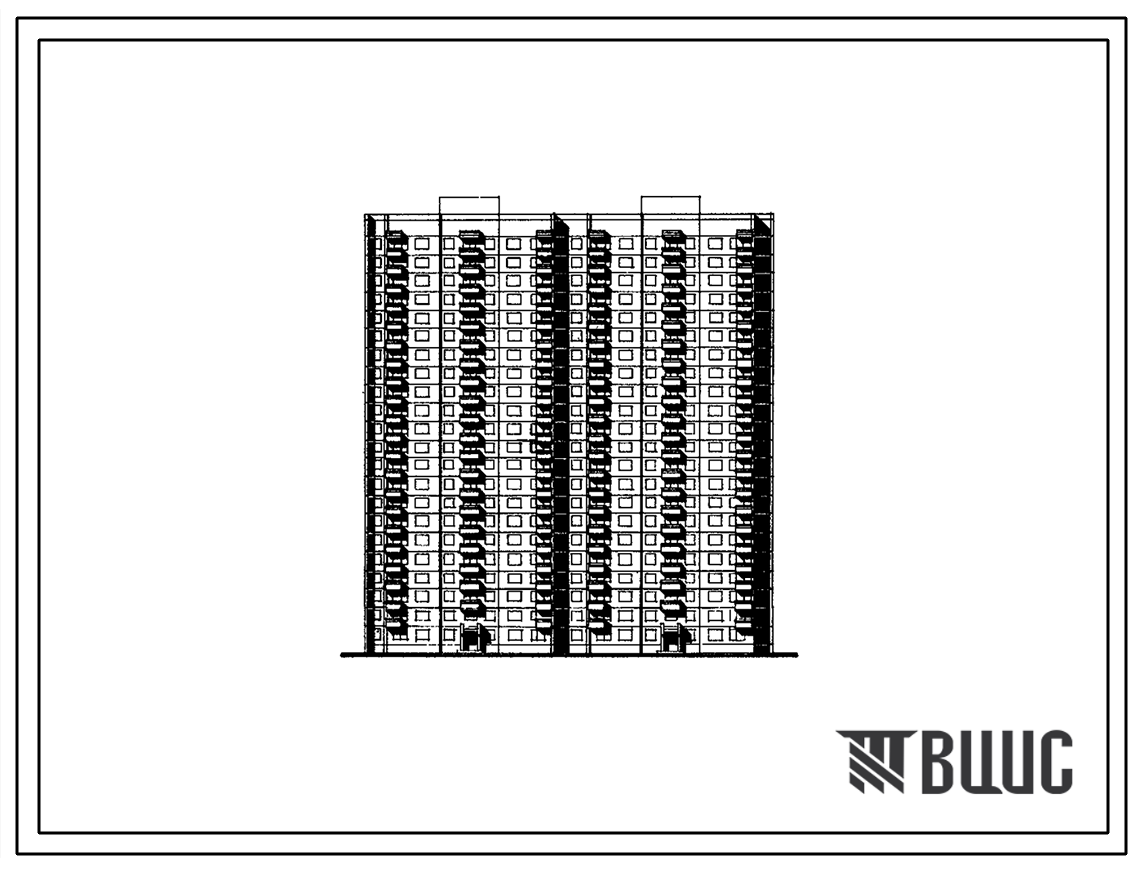Типовой проект Пд3-01/22 22-ти этажные панельные жилые секции серии Пд3 производства ДСК-3