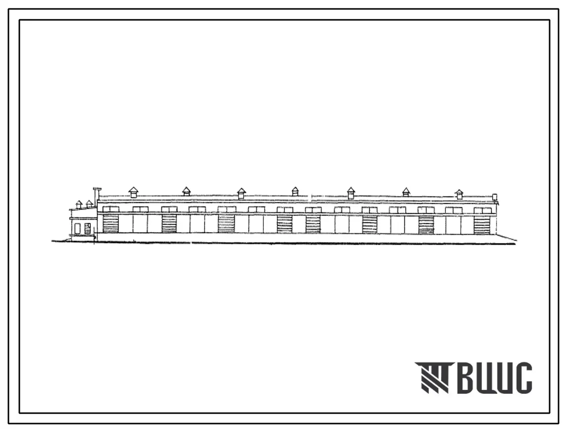Типовой проект 705-1-35 Переоборудование склада минеральных удобрений на 3,5тыс.т, построенного по типовому проекту 7-05-515, для хранения в нем 2,34 тыс.т аммиачной селитры.