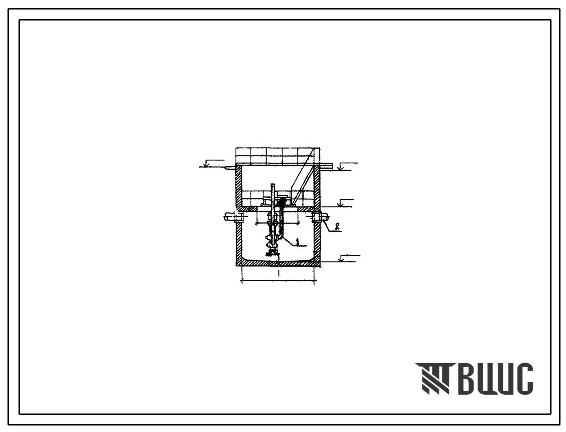Типовой проект 815-25 Навозоприемник емкостью 50 м3