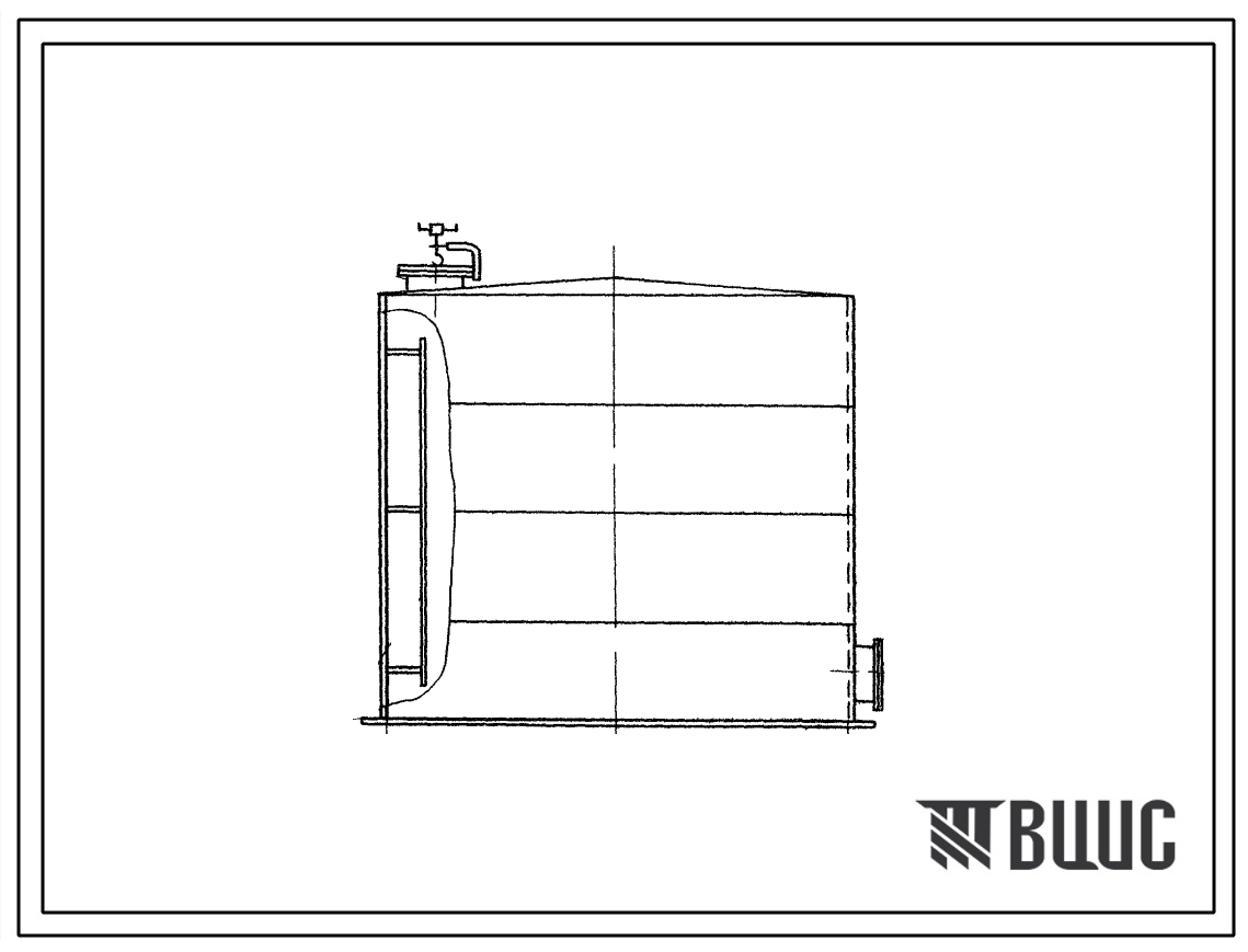 Типовой проект 705-4-68 Стальной вертикальный резервуар для неагрессивных химических продуктов емкостью 200 м?.