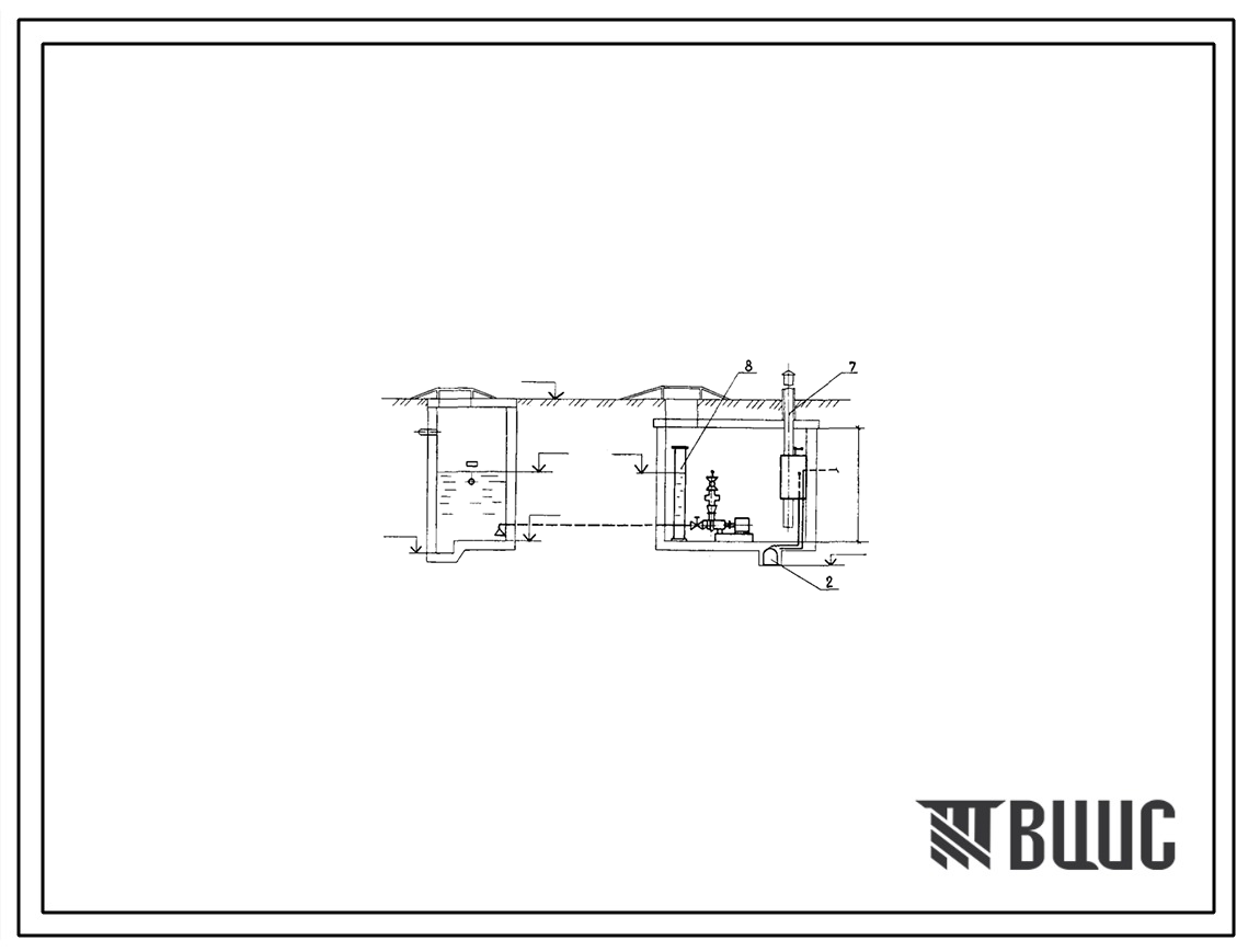 Типовой проект 901-02-136.84 Насосные станции оборотного водоснабжения производительностью 20 м3/ч