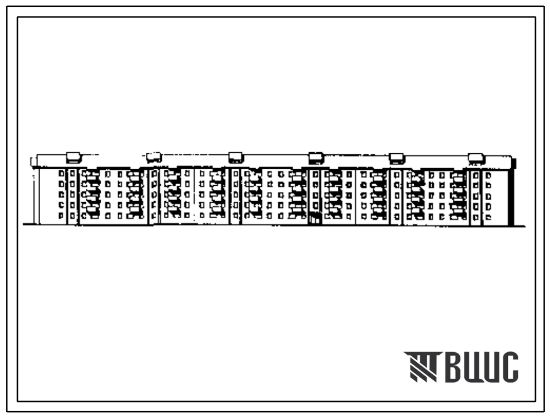 Типовой проект 114-114-1c.85 Пятиэтажный шестисекционный дом на 110 квартир