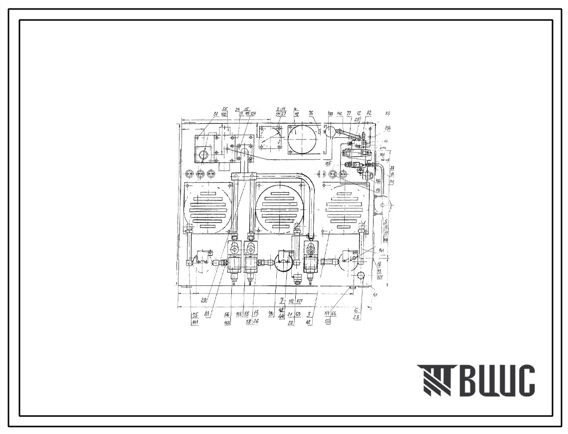 Шифр ПВГ-900.С1250.00.00 Гидропривод ПВГ-900