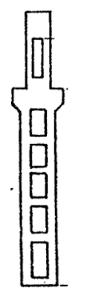 Фасады Серия 1.424.1-10 Колонны железобетонные двухветвевого сечения с проходами в уровне крановых путей для одноэтажных производственных зданий высотой 15,6; 16,8 и 18,0 м с мостовыми опорными кранами грузоподъемностью до 50 т. Выпуск 2 Арматурные и закладные и