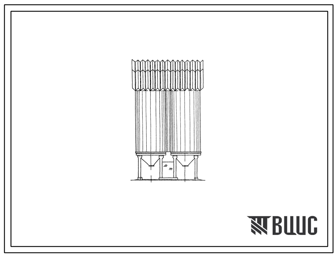 Типовой проект 813-9-07.86 Хранилище башенного типа для кормовых гранул емкостью 750 тонн