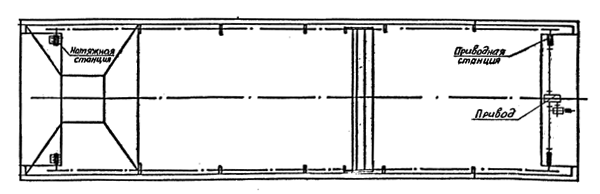 Серия М340   Илоскреб цепной канализационных первичных горизонтальных отстойников 9х30 м