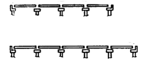Серия 3.503.1-61 Автодорожные железобетонные температурнонеразрезные пролетные строения из пустотных плит длиной 12, 15, и 18 м. Выпуск 2 Конструкции и детали